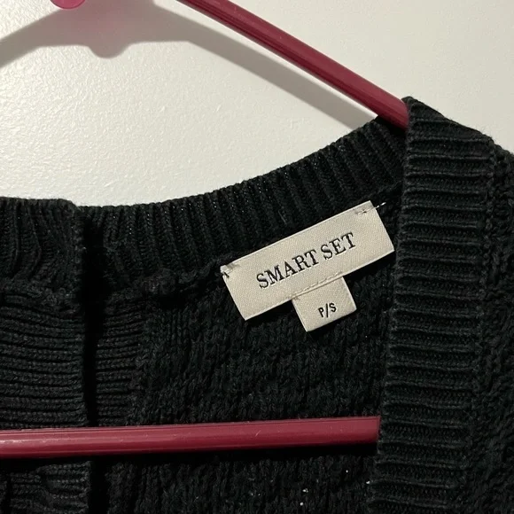 Smart Set:  Button Back Cardigan - Picture 3 of 4